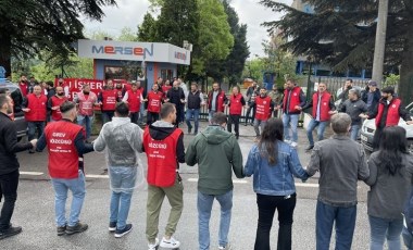 Gebze’de Mersen işçileri greve çıktı