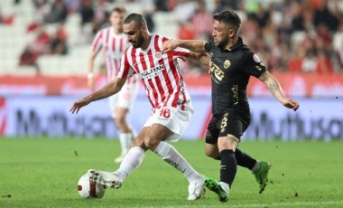 Antalyaspor sahasında beraberlikle yetindi! Antalyaspor 1 - 1 MKE Ankaragücü