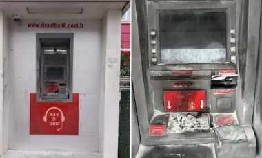 Zonguldak'ta banka ATM’sini yakmak istediler!