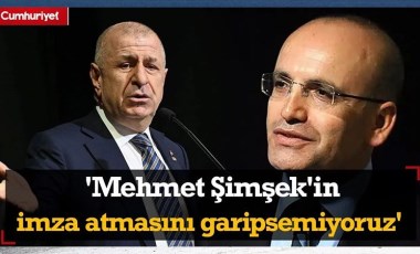 Ümit Özdağ'dan hükümete Dünya Bankası tepkisi: 'Mehmet Şimşek'in imza atmasını garipsemiyoruz'