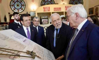 İlk görüşme İmamoğlu ile... Almanya Cumhurbaşkanı Steinmeier İstanbul'da