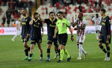 Eski hakemler, Sivasspor - Fenerbahçe maçını değerlendirdi: Sivasspor'un penaltısında karar doğru mu?