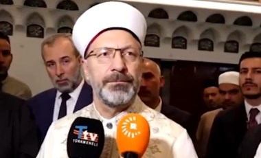 Diyanet İşleri Başkanı Ali Erbaş, Arapça soruyu anlamadı, Türkçeye çevirtti