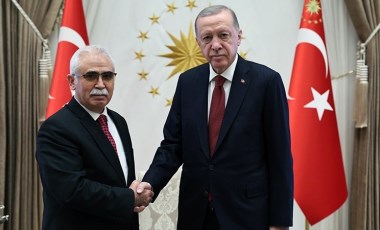 Erdoğan, AYM Başkanı Kadir Özkaya'yı kabul etti