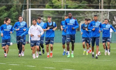 Trabzonspor, Fatih Karagümrük maçı hazırlıklarını tamamladı