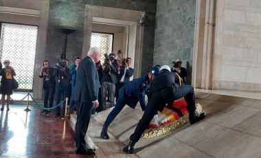 Almanya Cumhurbaşkanı Steinmeier Anıtkabir’i ziyaret etti