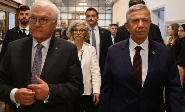 Almanya Cumhurbaşkanı Steinmeier, ABB Başkanı Mansur Yavaş'la görüştü