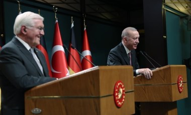 Son Dakika... Steinmeier'la ortak basın toplantısı…  Erdoğan’dan ‘İsrail’le ticaret’ çıkışı!