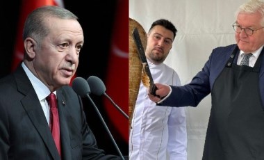 Erdoğan'dan Steinmeier ortak toplantısında 'döner' esprisi