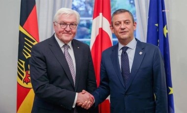 Almanya Cumhurbaşkanı Steinmeier Özgür Özel ile görüştü