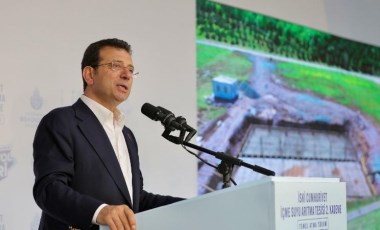 İBB Başkanı Ekrem İmamoğlu temel atma töreninde konuştu: 'Kanal İstanbul'u kapıdan içeri sokmayın'