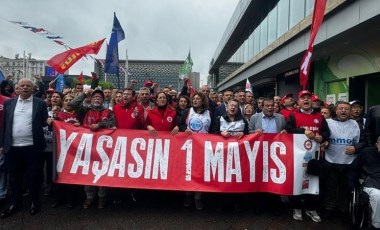 1 Mayıs 1977'de yaşamını yitirenler Kazancı Yokuşu'nda anıldı: '1 Mayıs'ta Taksim'de olma irademizi ortaya koyuyoruz'