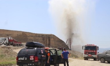 Son Dakika... Denizli'de jeotermal kuyuda sondaj kazısı sırasında patlama!