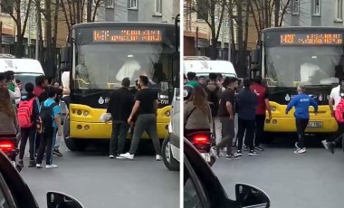 Avcılar'da yol tartışması: İETT şoförüne yumruklu saldırı