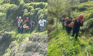 Rize’de teleferik kazası... 30 metre yükseklikten düştüler!