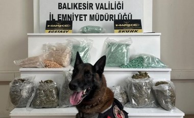 Yolcu otobüsündeki 20 kilo uyuşturucuyu 'Yaşa' buldu