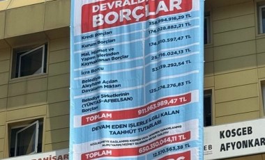 CHP’li başkan belediyenin borçlarını açıkladı: ‘Yemiş, içmiş faturaları bize bırakmışlar’