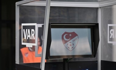 Süper Lig'de 34. haftanın VAR kayıtları yayınlandı