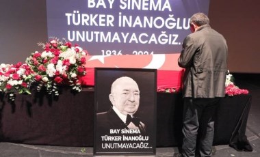 Yeşilçam’ın 'Bay Sineması...' Sinemanın usta ismi Türker İnanoğlu, son yolculuğuna uğurlandı