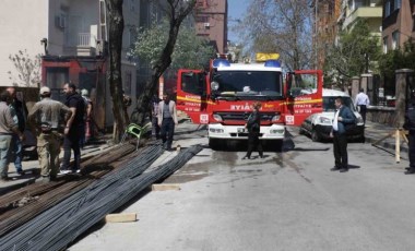 Ankara’da YSK yakınında korkutan yangın!