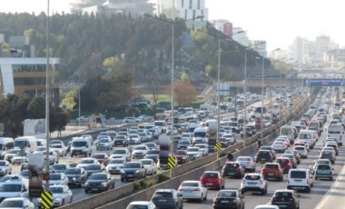 İstanbul'da bayram öncesi trafik yoğunluğu