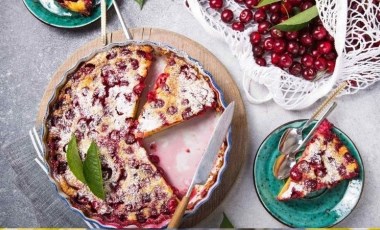 Fransız pudingi de denir: Frambuazlı Clafoutis (Klafuti) tarifi!