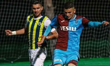 Trabzonspor U-19 derbide Fenerbahçe'yi devirdi