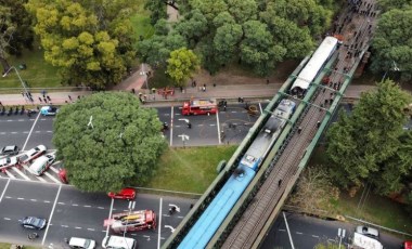 Arjantin'de yolcu treni boş trene çarptı: 90 yaralı