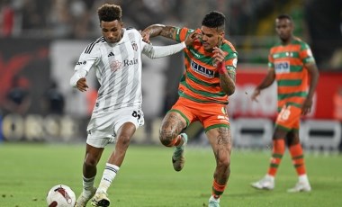 Beşiktaş, Alanya deplasmanında sonunu getiremedi! Alanyaspor 1-1 Beşiktaş