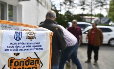 Ankara Büyükşehir Belediyesi'nden 'Fondan Arı Yemi Desteği'