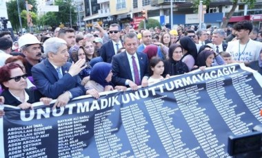 Soma’daki maden faciasının 10'uncu yılında 301 madenci için anma yürüyüşü yapıldı