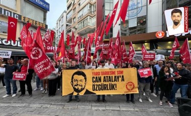 İzmir, Can Atalay için sokakta: 'Adalet istiyoruz ve kazanacağız'