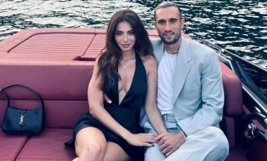 Oyuncu Melisa Aslı Pamuk ve futbolcu Yusuf Yazıcı evlendi