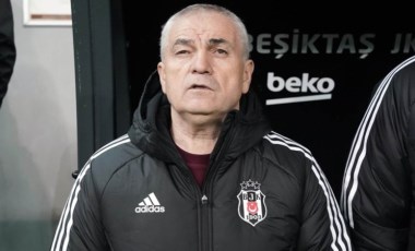 Rıza Çalımbay'dan tepki: 'Beşiktaş camiasına yakışmadı'