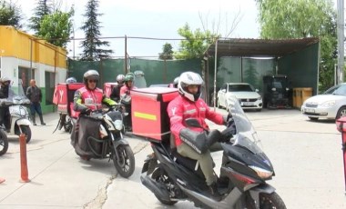 Ankara'da motokuryeler Ata Emre Akman ve Samet Özgül anısına konvoy yaptı