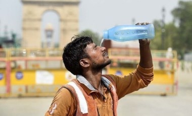 Hindistan'ın başkenti Yeni Delhi'de 