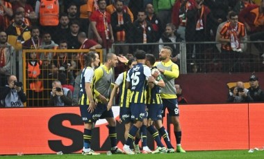 Fenerbahçe'den Galatasaray'a koreografi göndermesi: 'Hababam Güm Güm Güm'