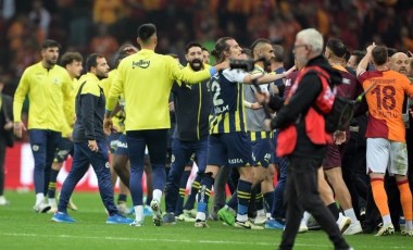 Galatasaray - Fenerbahçe derbisinin ardından gerginlik!