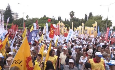 1 Mayıs Antalya’da da kutlandı