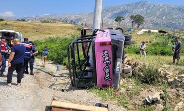 Antalya'da safari araçları çarpıştı: 13'ü turist 16 yaralı! Kaza öncesi 'su savaşı' yapıyorlarmış...