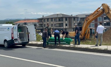 Sakarya’da inşaat kazısı esnasında elleri ve ayakları bağlı kadın cesedi bulundu