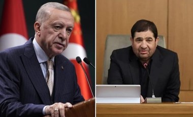 Erdoğan'dan, İran Cumhurbaşkanı Vekili Muhbir’e taziye telefonu