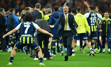 Fenerbahçe, derbide yaşananları paylaştı!