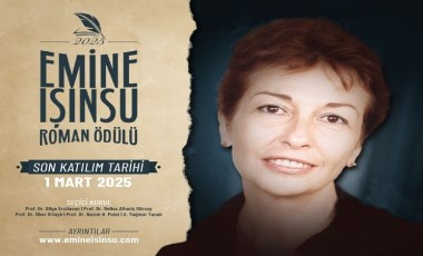 2025 Emine Işınsu Roman Ödülü başvuruları açıldı