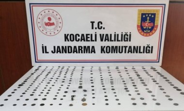 Kocaeli'nde 260 parça tarihi eser ele geçirildi!