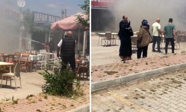 Bursa'da balıkçı restoranları alev aldı