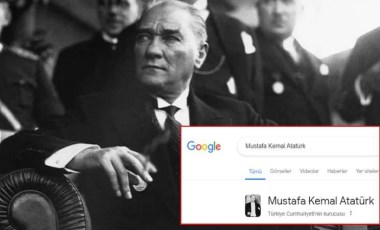 Google, Mustafa Kemal Atatürk'ün tanımını değiştirdi