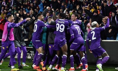 Fiorentina uzatmalarda avantajı kaptı!