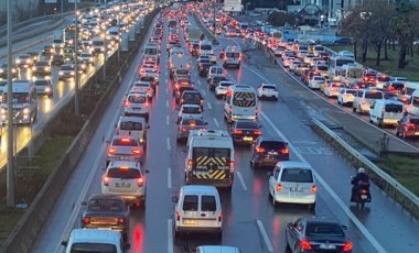 İstanbul'da trafik yoğunluğu yüzde 80’e ulaştı