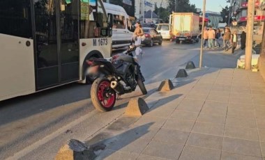 Bağcılar'da motosikletliye silahlı saldırı kamerada